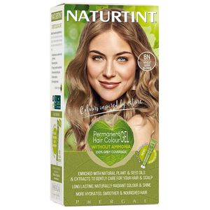 NATURTINT® ilgalaikiai plaukų dažai be amoniako, WHEAT GERM BLONDE 8N