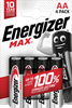ENERGIZER MAX AA 4 PACK