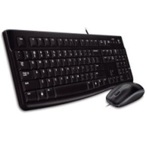 LOGITECH MK120 Corded Desktop Keyboard Black USB EER (RUS)