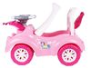 Paspiriamas užsėdamas vaikiškas automobilis - stumdukas (rožinis)