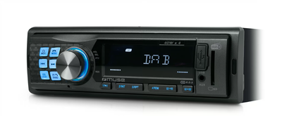 Automagnetola Muse DAB Car Radio | M-198 DAB | USB port | AUX in | Bluetooth | FM radio