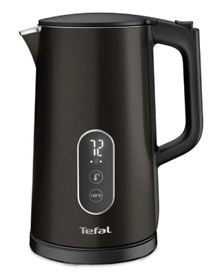 Virdulys TEFAL Kettle KI831E10 Electric 1800 W 1.7 L Plastic 360° rotational base Black