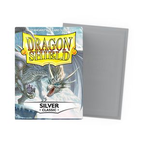 Dragon Shield Standard Sleeves - Classic Silver (100 Pcs)