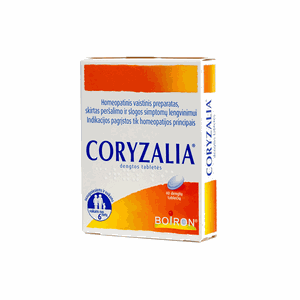 Coryzalia dengtos tabletės N40