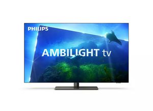 Televizorius Philips 65OLED818/12 65" (164 cm), Smart TV, 4K UHD OLED, 3840x2160, Wi-Fi,  DVB-T/T2/T2-HD/C/S/S2