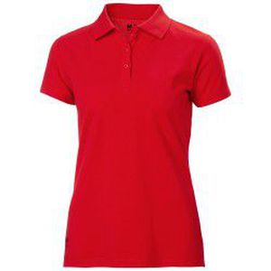Moteriški marškinėliai HELLY HANSEN Manchester Polo, raudoni XS