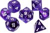 REBEL RPG Dice Set - Metal - Metallic Purple