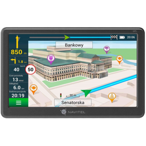 Navitel | GPS Navigator With a Magnetic Mount | E707 Magnetic | 800 x 480 | GPS (satellite) | Maps included