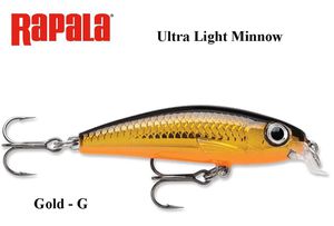 Rapala Ultra Light Minnow Gold 4 cm