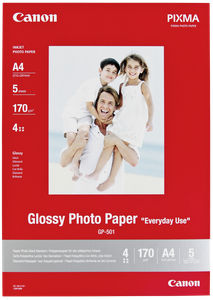 Canon GP-501 A 4, glossy 210 g, 5 sheets
