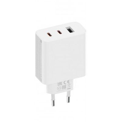 Xiaomi 67W GaN Charger 2C1A, White - buitinis įkroviklis, baltas