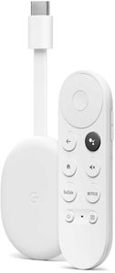Google Chromecast 4K + Google TV, white