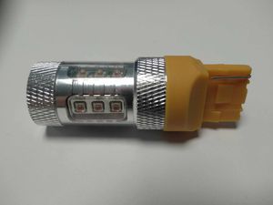 LED posūkio lemputė CREE 80W T20 7440 12-24V Geltona