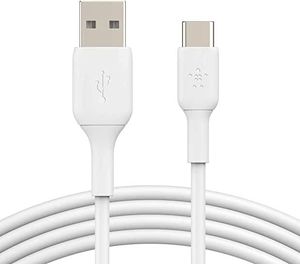 Belkin USB-C/USB-A Cable 3m PVC, white CAB001bt3MWH