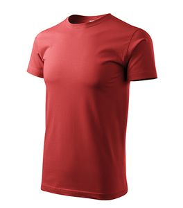 Vyriški Marškinėliai MALFINI Basic, Burgundy 160g/m2