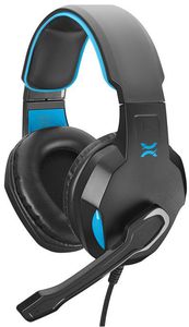 NOXO Pyre Black/Blue Wired Headset | 3.5mm