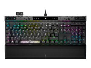 Klaviatūra Corsair Gaming Keyboard K70 MAX RGB Gaming keyboard RGB LED light NA Wired Black Magnetic-Mechanical