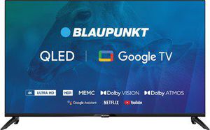 TV 43" Blaupunkt 43QBG7000S 4K Ultra HD QLED, GoogleTV, Dolby Atmos, WiFi 2,4-5GHz, BT, juoda