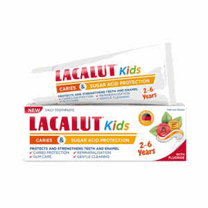 LACALUT dantų pasta Kids 2-6, 55 ml