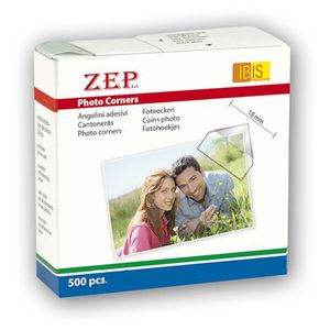 Zep Photo Corners Self-adhesive CR500 500 Pcs 15x15 mm