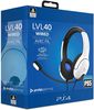 PDP LVL40 wired headphones For PS4/PS5