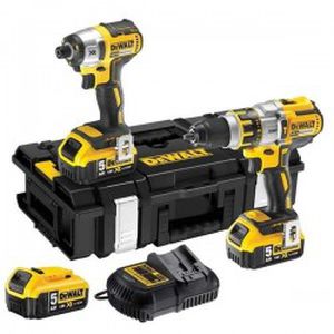 Akumuliatorinių suktuvų rinkinys DeWALT DCK266P3