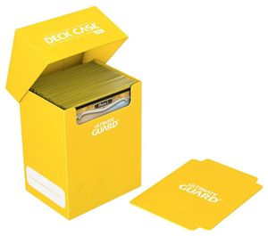 Ultimate Guard Deck Case 80+ Standard Size Yellow