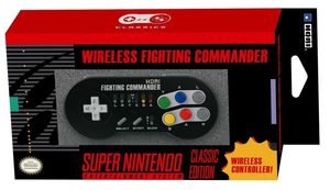 HORI Super SNES Classic Edition Fighting Comander Wireless Controller