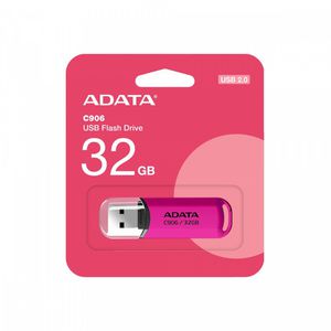 ADATA C906 32GB USB Flash Drive, Pink ADATA