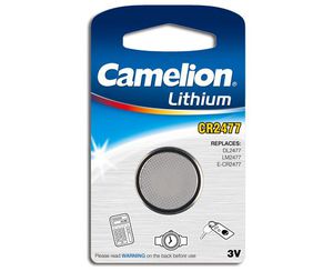 Barterijos Camelion CR2477, Lithium, 1 vnt