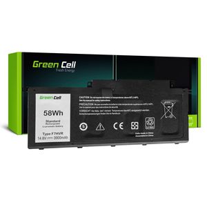Green Cell Battery Dell 15 7537 F7HVR 14,4V 3,9Ah