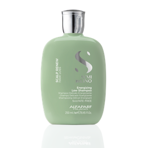 Alfaparf Milano Scalp Energizing Low Shampoo Energizuojantis šampūnas silpniems, slenkantiems plaukams, 250ml