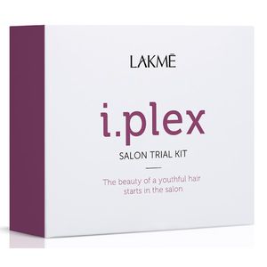 Lakme I.PLEX TRIAL KIT Atstatomųjų plaukų priežiūros priemonių rinkinys, 3x100ml