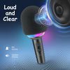 FIFINE AMPLISING E2 wireless karaoke microphone with RGB (Black)