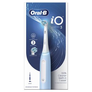 ORAL B IO3b Ice Blue elektrinis dantų šepetėlis