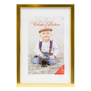 Photo frame Aluminium 10x15, gold