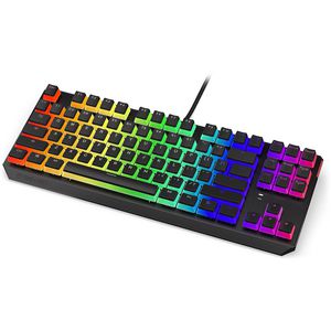 Endorfy Thock TKL mechanical keyboard with RGB Pudding Edition (US, Kailh Blue switch)