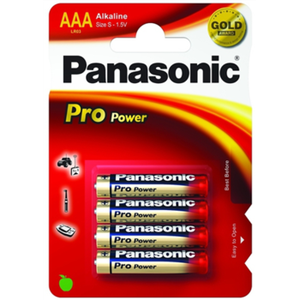 Panasonic 1x4 LR03PPG Alkaline, 4 pc(s)