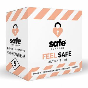 Prezervatyvai Safe Ultra 5 vnt