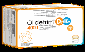 Olidetrim® 4000 D3 + K2 Omega-3 N.30
