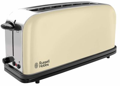 Skrudintuvas Russell Hobbs Colours plus classic cream 2 slice long slot 21395-56