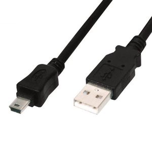Digitus Connection cable USB A / miniUSB B M/M 1,8 m black