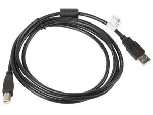 Lanberg Cable USB 2.0 AM-BM 1.8M Ferryt black