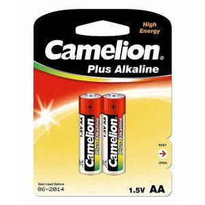 Camelion Plus Alkaline AA (LR06), 2-pack 1-pack maitinimo elementai