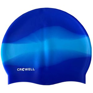 Plaukimo Kepuraitė Silikoninė Crowell Multi Flame Mėlyna