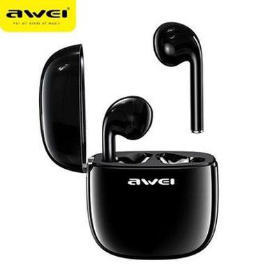 AWEI T28 TWS+docking Black Bluetooth Earphones