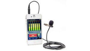 AZDEN WIRED LAPEL MICROPHONE EX-503+I MOBILE