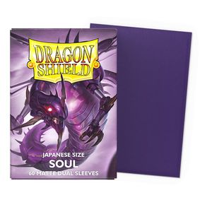 Dragon Shield Japanese size Dual Matte Sleeves - Soul (60 Pcs)
