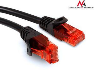 MACLEAN MCTV-739 Maclean MCTV-739 Patchcord UTP cat6 Cable plug-plug 15m black