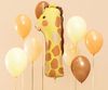 Folinis gimtadienio balionas Žirafa - skaičius 1 (31x82 cm.)